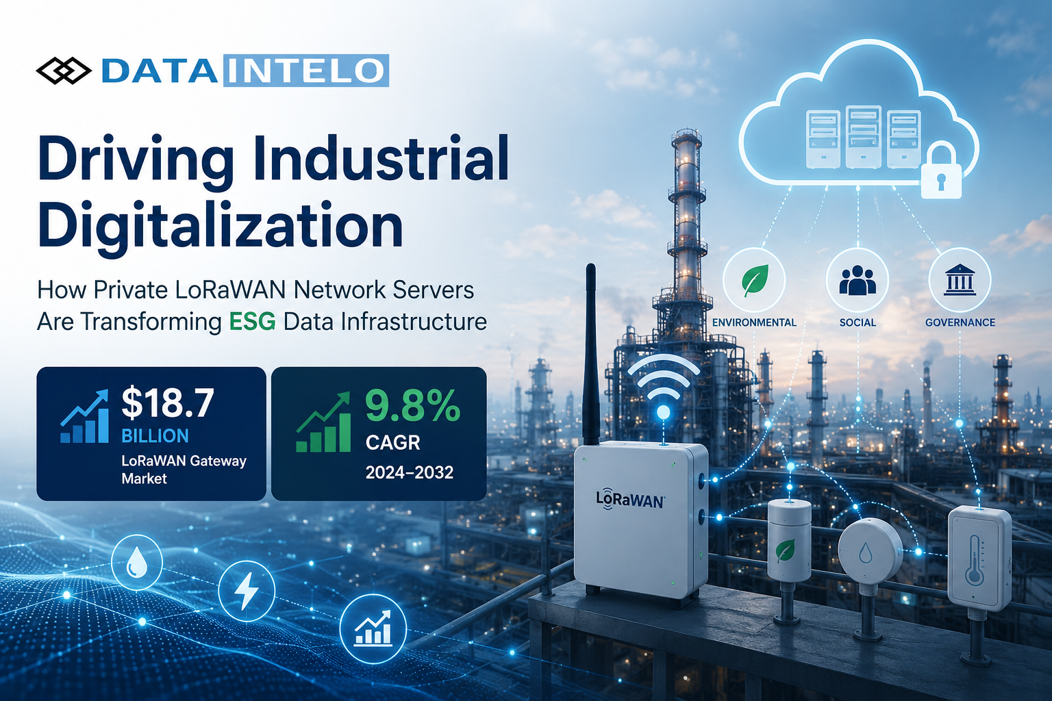 Driving Industrial Digitalization: The Growing Impact of Private LoRaWAN Network Servers on Corporate ESG Data Infrastructure in the $18.7 Billion LoRaWAN Gateway Market